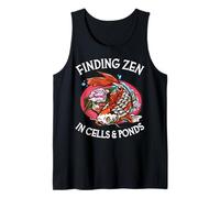 Finding Zen in Cells & Ponds Funny Cytology Tank Top