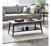 Findlay Coffee Table - Walnut - 110cm - Shelf