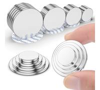FINDMAG 20 Pcs Neodymium Magnets, Flat Rare Earth Magnet Strong, Whiteboard Magnets, Magnet for Whiteboard, Photos, Tools, DIY, Fridge (Four Sizes, with Five Units Each)