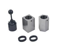 findmall 5C-CB 5C Collet Block Set Hex, Square Collets and Closer for Milling Machine
