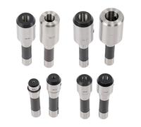 findmall 8Pcs R8 End Mill Holder Set 1/2 to 1-1/4 Inch for 202-5310 Fit for Bridgeport Type Milling Machines