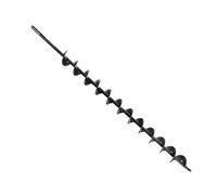 findmall Auger Drill Bit, 24 Inch Length, 8mm Diameter Hex Shank, Rust-Proof Repid Planter, Yard Gardening Planting Corm Auger, Post or Umbrella Hole Digger
