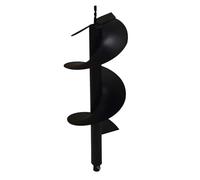 findmall Earth Auger Drill Bits 4" 6" 8" 10" 12" Fit for 3/4" Shaft Auger Post Fence Hole Digger (10inch)