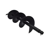findmall Earth Auger Drill Bits 4" 6" 8" 10" 12" for Gas Powered Post Fence Hole Digger (8inch)