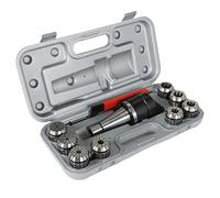 findmall ER-40 40 10Pcs Spring Collet Chuck Holder with Box Fit for CNC Engraving Machine and Milling Lathe Tool