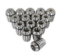 findmall ER25 Collet Set 15Pcs ER25 Collet Chuck Spring Collet Set CNC Engraving Milling Lathe Chuck Tool 2-16MM Fit for CNC Engraving Machine and Milling Lathe Tool