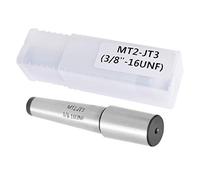 findmall MT2 To JT3 End Type Drill Chuck Arbor Fit for CNC Lathes, Ordinary Manual Lathes and High-Speed Lathes