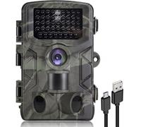 Findn Wildlife Camera, Upgrade 24MP 1080P Trail Camera with Night Vision 0.2s Motion Activated Waterproof Garden Camera Trap for Hunting Nature Wildlife Scouting