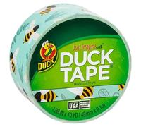 FindTape Duck Brand Printed Duct Tape, 1.88 in. x 30 ft. (Botanical Bees)