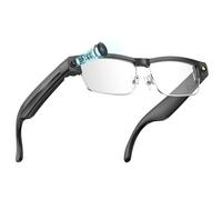 findtime AI Smart Glasses Video Recording Glasses with Camera Translation Glass with Open Ear Speaker WiFi Transfer Answer Calls Play Music