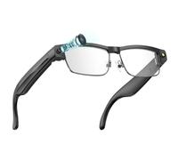 findtime AI Smart Glasses Video Recording Glasses with Camera Translation Glass with Open Ear Speaker WiFi Transfer Answer Calls Play Music