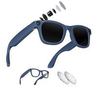 findtime AI Smart Glasses with Camera HD 1018P Sports Camera Microphone Music Playback Translation Small Camera Bluetooth Sunglasses Video Glasses Bicycle Action Cam Voice Assistant