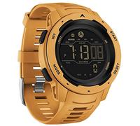 findtime Men's Digital Military Sport Watch with Pedometer, Calorie Counter, Stopwatch, LED Backlight