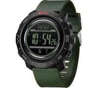 findtime Mens Digital Watch Pedometer Step Counter Sport Military Watches Running Compass Altimeter Barometer ABC Wrist Watch Tactical Outdoor Watches Luminous Alarm Stopwatch Countdown