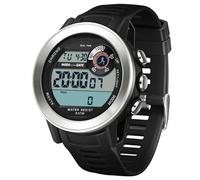 findtime Mens Sports Watch Pedometer Step Counter Watch for Walking Step Tracker with Workout Distance, Calories Burned 5ATM Waterproof Digital Watches for Men