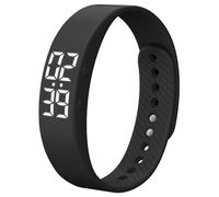 findtime Non Bluetooth Fitness Tracker Smart Bracelet Pedometer Watch Step Counter Calories Activity Tracker Alarm Clock Waterproof Digital Fitness Watch for Adult Kids Seniors