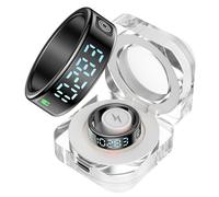 findtime Smart Ring for Men Women Touch Screen Scrolling Ring Smart Ring Android Time Display Heart Rate Blood Oxygen Sleep Tracker Activity Trackers for Sports Time, Distance, Calories