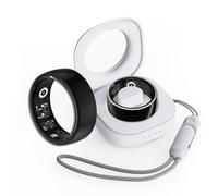 findtime Smart Ring Gold Fitness Ring Android iOS Heart Rate Blood Oxygen Blood Pressure Sleep Monitor Step Counter Activity Tracker for Sports Time, Distance, Calories