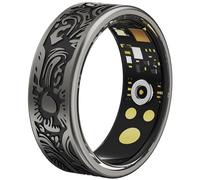 findtime Smart ring Heart Rate Monitor Sleep Tracker Fitness Blood Pressure ring Blood Oxygen Step Counter Calories Pedometer Waterproof Health Retro Vintage Smart for Men Women