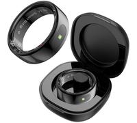 findtime Smart Ring Heart Rate Sleep Tracker Blood Oxygen, Message Call Reminder, Fitness Tracker Step Counter Calories, Women Men Smart Rings for Android iOS Phones, No App Subscription