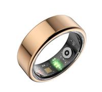 findtime Smart Ring Men Women Android Fitness Ring Pedometer Heart Rate Blood Oxygen Sleep Tracker Activity Trackers for Sports Time, Distance, Calories Compatible with Android iOS, Gold8