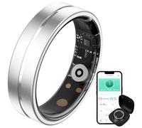 findtime Smart Ring Ultra Narrow Sleep Tracker Heart Rate Monitor Ring Blood Pressure Blood Oxygen Health Fitness Tracker Step Counter Calories Waterproof Remote Camera Smart Rings for Men Women