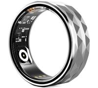 findtime Smart Rings for Men Women Fitness Ring Heart Rate Monitor Sleep Tracker Blood Oxygen Health Ring Pedometer Calories Step Counter IP68 Waterproof Fitness Tracker for Android iOS Phones