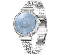 findtime Smart Watch for Women Smartwatch for Android iOS Phones Make/Answer Calls Heart Rate Sleep Monitor Sport Modes SMS Notification Pedometer Watch Custom Dial Diamond Watch for Ladies
