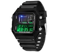 findtime Square Digital Watch Unique Military Watches Waterproof Sport Wristwatch Fashion Tactical Watches Casual LED Stopwatch Alarm Wrist Watch for Men Women