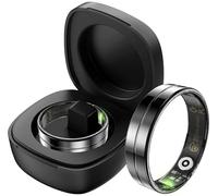 findtime Ultra Thin Smart Ring Heart Rate Monitor Sleep Tracker TikTok Scrolling Ring Blood Oxygen Fitness Tracker Blood Pressure Step Counter Waterproof Health Smart Rings for Men Women