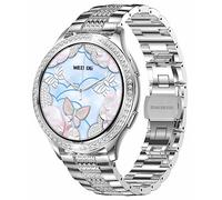 findtime Women's Smart Watch for Android iOS Phones, Make/Answer Calls, Heart Rate, Blood Pressure, 100+ Sport Modes, SMS Notification, Pedometer, Custom Dial, Diamond Watch