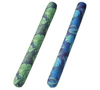 FindUWill Inflatable Swim Pool Noodles, 2 Pack Soft Fabric Covered Large Noodles, Premium Buoyancy for Swimming Toys, Pool Floats Toys for Adults