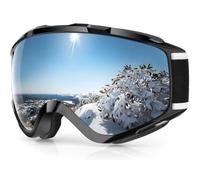Findway Ski Goggles, Skiing Goggles For Snowboard Jet Snow, For Women Men Ladies Youth Teen OTG Over Helmet Compatible, Anti-fog 101% UV Protection, Anti-glare Ski Goggles, For Skiing Snowboarding