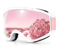 Findway Ski Goggles, Skiing Goggles For Snowboard Jet Snow, For Women Men Ladies Youth Teen OTG Over Helmet Compatible, Anti-fog 101% UV Protection, Anti-glare Ski Goggles, For Skiing Snowboarding