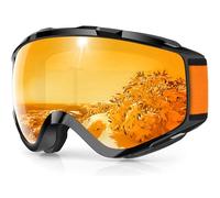Findway Ski Goggles, Skiing Goggles For Snowboard Jet Snow, For Women Men Ladies Youth Teen OTG Over Helmet Compatible, Anti-fog 100% UV Protection, Anti-glare Ski Goggles, For Skiing Snowboarding