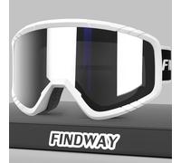Findway Ski Goggles, Skiing Goggles For Snowboard Jet Snow, For Women Men Youth Teen OTG Over Helmet Compatible, Anti-fog 100% UV Protection, Anti-glare Ski Goggles