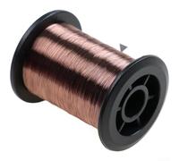 Fine 0.1mm Copper Plated Wire 60 Meters For Fly Tying Nymph Bodies Twelve Colors Including Gold Silver Blue Olive Red Purple Brown And Rose Red For Fishing Hooks(Coffee Color)