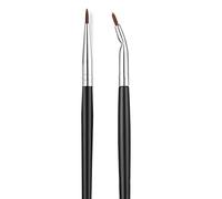 Fine Angled Eyeliner Brushes, JASSINS Precision Gel Eye Liner Brush,Synthetic Bristles Eye Makeup Tool,Ultra Thin Slanted Flat Angle for Beauty Cosmetic Tool