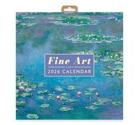 Fine Art 2026 Square Wall Calendar | Monthly Planner with Masterpieces by Van Gogh, Monet, Degas, Renoir & More | Classic Art Wall Calendar