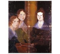 Fine Art Print of the Bronte Sisters and Brother, 1834 - Print 10"x8" (25x20cm) (23338918)