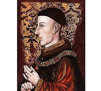 Fine Art Prints Portrait King Henry V England Painting Royal Historic Art Print Canvas Premium Wall Decor Poster Mural,16 x 12 inches