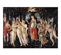 Fine Art Prints Sandro Botticelli La Primavera Unframed Wall Art Print Poster Home Decor Premium, 16 x 12 inches