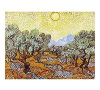 Fine Art Prints Vincent Van Gogh Olive Trees Minneapolis Institute Of Arts Art Print Canvas Premium Wall Decor Poster Mural,16 x 12 inches