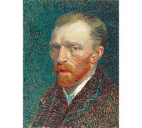 Fine Art Prints Vincent Van Gogh Self Portrait 1 Large Art Print Poster Wall Decor Premium Mural,18 x 24 inches