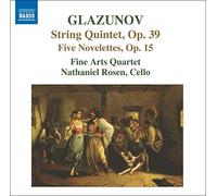 Fine Arts Quartet - GLAZUNOV: 5 Novelettes / String Quintet, Op. 39