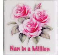 Fine Bone China Fridge Magnet (53 x 53 mm) (Nan in a Million)