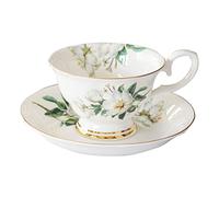 Fine Bone China Teacup Sets Vintage Coffee Mug Floral Teacups Espresso Cups Set Afternoon Tea Cup Gift for Home Mother's Day Women Mom,a (B)