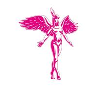 Fine Carving Decals Ancient Egypt Egyptian Goddess Egyptian Gods Egyptian Beauty 54x68.7cm Do not Damage The Wall Surface Large Rosered