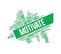 Fine Carving Decals Motivate Words Cloud Business Office 51x70.1cm Multiple Size Options Green