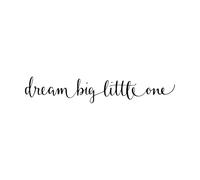 Fine Carving Stickers Dreams Big and Small Things are One Thing Baby Inspirational Motivational Quotes 15x83.8cm Easy Installation Black